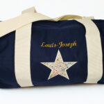 Bleu marine anses écrues Louis-Joseph