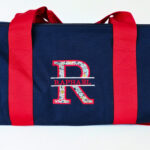 bleu marine anses rouge Raphael